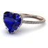Heart Shape Sapphire Ring - Noelle No. 14